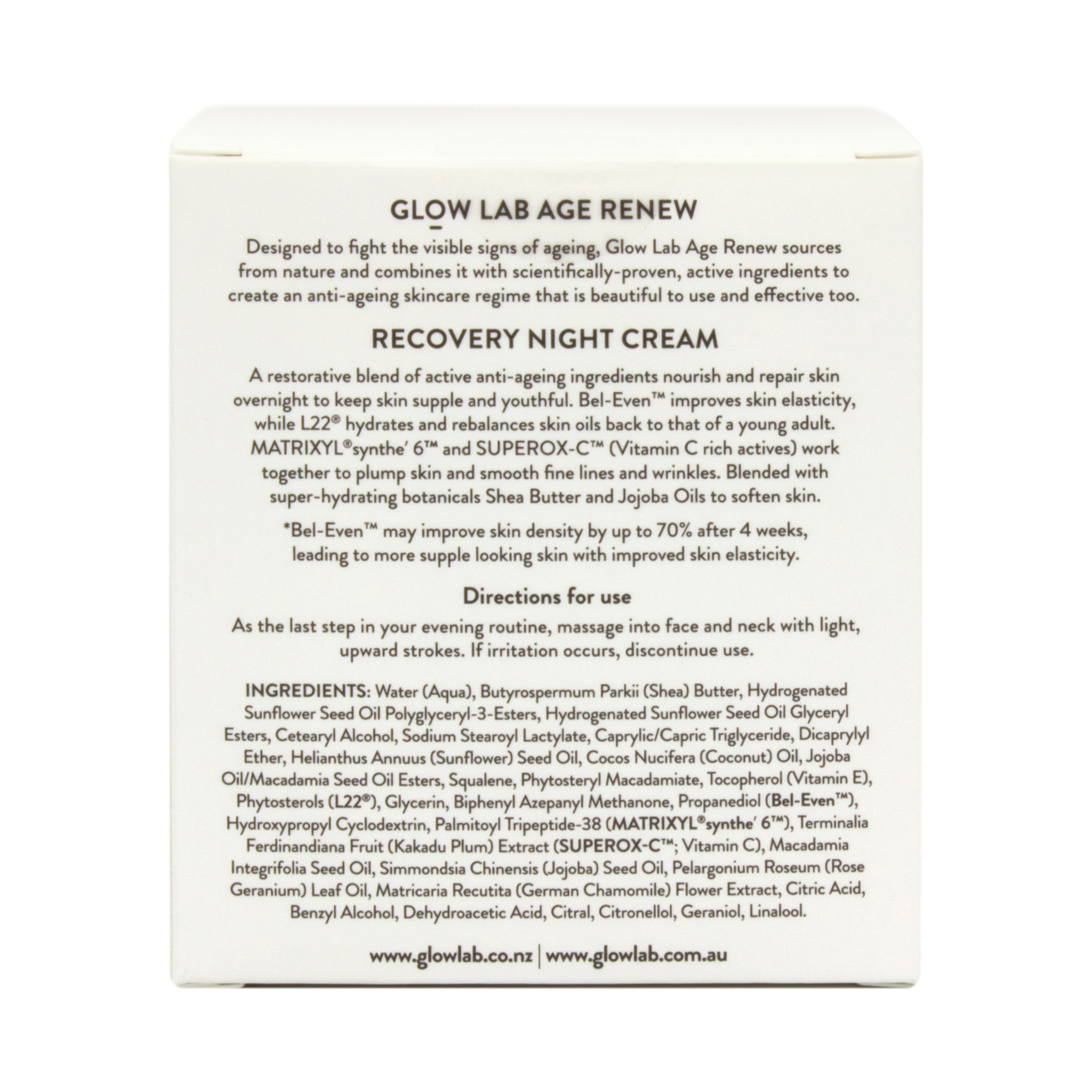 Age Renew Recovery Night Cream
